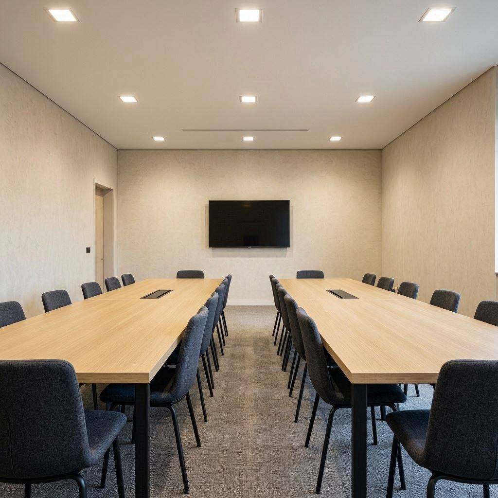客户信息录入期间写字楼办公视频会议空间配置出现争议时培训团队该怎样协调